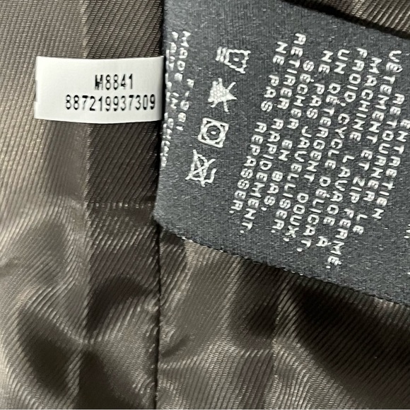 Vince Camuto Brown & Olive Quilted Military Style Field Jacket Size Medium - Picture 11 of 11